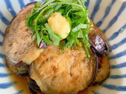 ナスの焼き浸し